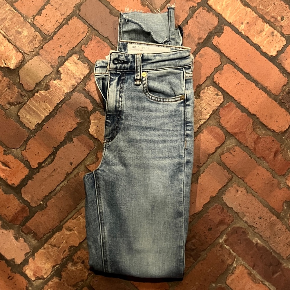 rag & bone Light Blue Nina high rise  Jeans